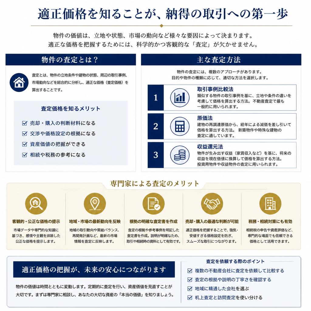 適正価格の査定方法